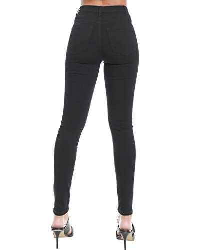Sneak Peek Hi-Rise Black Jeggings Denim Jeans3