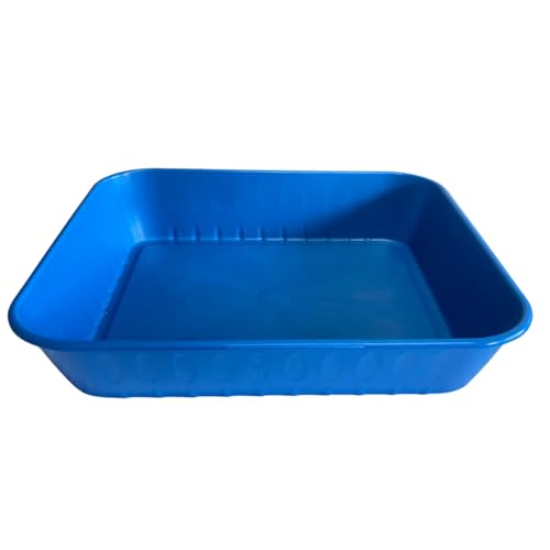 Caixa de Areia Para Gatos Bandeja Para Gato Silica Granulado Tamanho (43x33x10cm) Com Pá Higiênica -