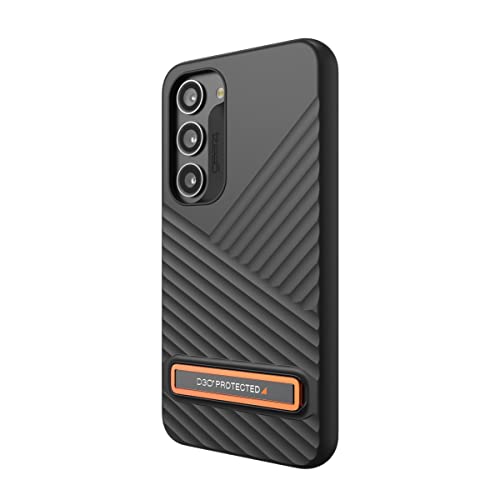 Funda Samsung S23 D3O protección impacto definitivo ZAGG Gear4 Denali delgada con soporte