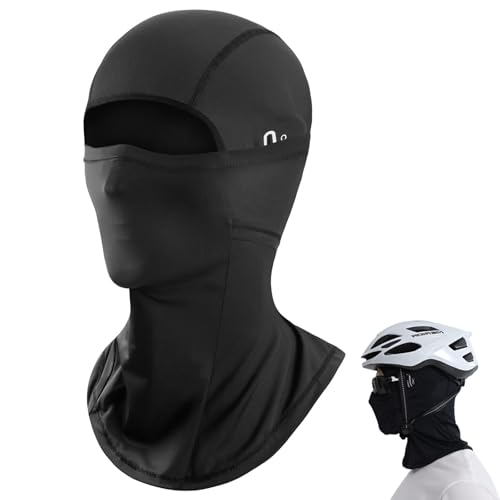 GOZINA Balaclava for Men, Ski Mask, Black Motorbike Balaclava, Airsoft Balaclava Face Masks for Cycling Hiking UV Protection Accessories