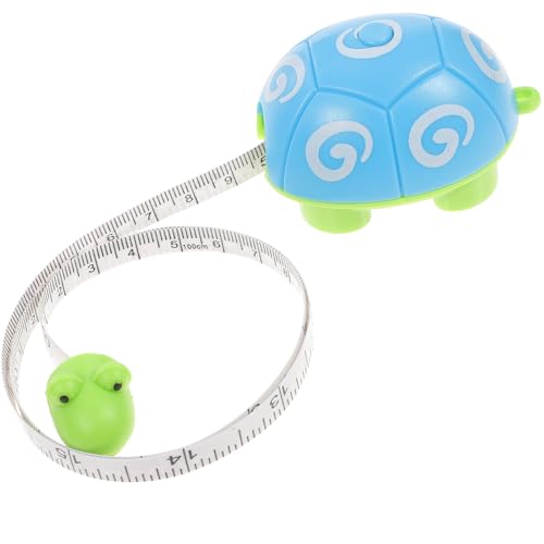 Cinta Métrica Retráctil de 1.5 m con Diseño de Tortuga Plástica