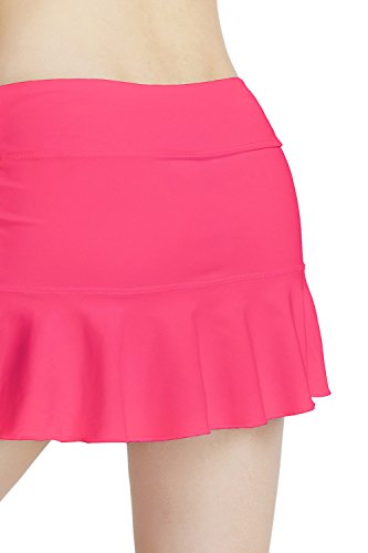 image for Rainbow Tree Tennis Skirts for Women,Athletic Golf Pleated Skirts with