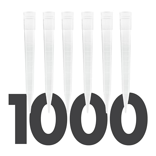 Kashi Scientific 5mL Universal Non-Filter Pipette Tips, 5000uL Sterile Low Binding Pipet Tips with Clear Graduation, DNase/RNase Free [5mL, 1,000pcs]