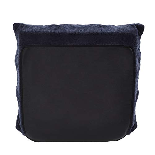Image of Amazon Basics Adjustable 14-Position Memory Foam Gaming Floor Chair with Back Support, Portable, Reclining, Lay Flat, 41.3 inchD x 21.3 inchW x 6 inchH, Navy