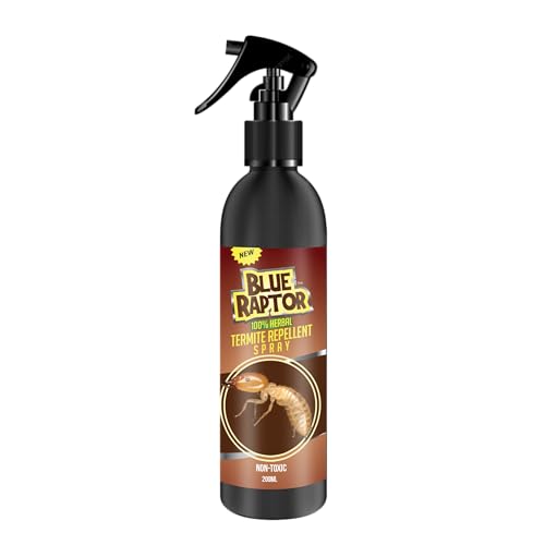 Image of Home Secure Termite Repellent Spray | 10 Minute Formula | Targets & Wipes Out Entire Colony | Plant-Based, Non-Toxic, Long-Lasting Protection | Safe for Home & Furniture | 200ml (Pack of 1)