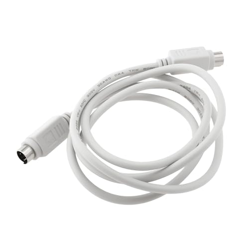 The Lord of the Tools Câble de joystick DIN 6 broches 1,5 m compatible avec système de vol PC intégré Saitek X52 Pro