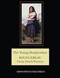 The Young Shepherdess: Bouguereau Cross Stitch Pattern