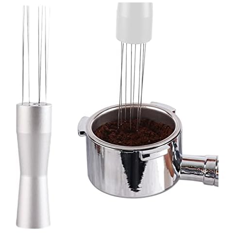 TAZZOR Coffee Stirring Needle, Espresso Coffee Mixing Needle Coffee Manipulation Distributor Espresso Mixing Tool Cover
