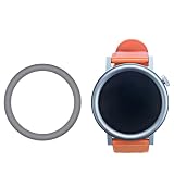 Lunetta in metallo per CMF Watch Pro 2, piastra di ricambio in metallo, custodia rigida per smartwatch CMF BY NOTHING Watch Pro 2 (grigio scuro)