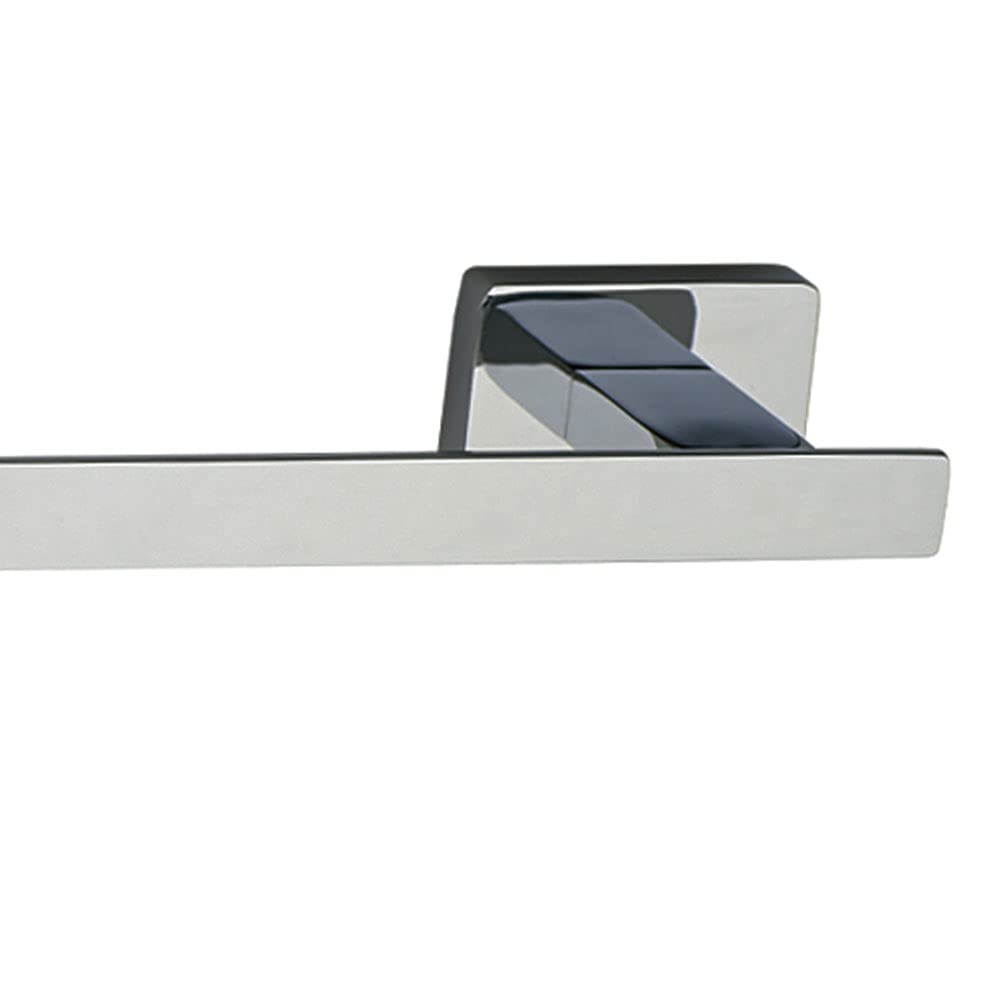 Barre De Serviettes Design Med 30 Cm. Fabriqué En Acier Inoxydable Et Finition Chrome Brillant. Avec Deux Options De Positionnement, Adhésif Ou Avec Vis. En Destockage Et Reconditionné Chez