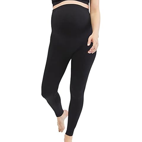 Motherhood Maternity Seamless Over The Belly Leggings Cover