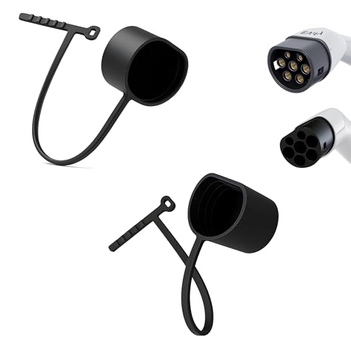 EVify Schutzkappe Ladekabel Typ 2 für Fahrzeugseite & Stationsseite - Staubschutz und Schutz vor Beâ€¦ – Miniatur