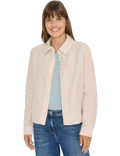 Chaqueta de peluche suave Cecil con pana para protegerte del frío con estilo