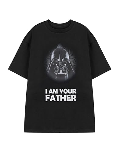 T-Shirt Star Wars Dark Vador Noir Graphique - Haut Décontracté Manches Courtes pour Homme et Fan
