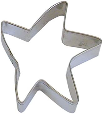 R & M Folk Star 3" cortador de galletas en acero duradera, económica, tinplated