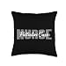 Palliative Care Nurse Typeset Apparel End-Of-Life Hospice Throw Pillow