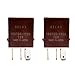 2 PC Mini ISO Automotive Relay 90987-T4001 156700-1700 Cooling Fan Relay