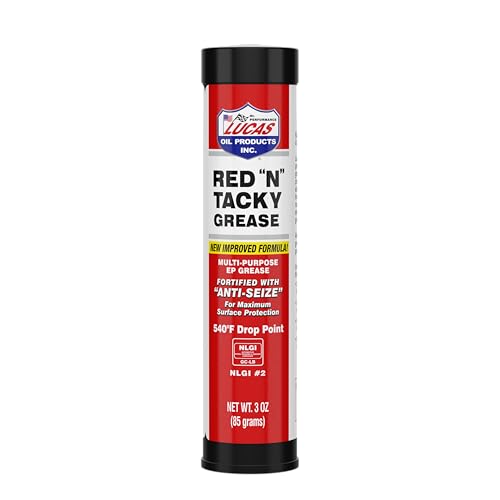 Lucas Oil Red N Tacky Grease/10x1(3x3oz)