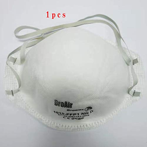 Preisvergleich Produktbild N95 Premium Maske FFP1 Mundschutzmaske, Anti Pollution Mask, Staubschutzmaske, Maske waschbare Baumwollmaske, faltbare Maske mit Ventil und austauschbare Filter (1 Stück)