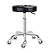 Kaleurrier Tabouret pivotant en Hauteur réglable Pied en métal Système hydraulique Supporte 180 kg pour Cuisine, Salon, Bar, Bureau, Massage, Clinique