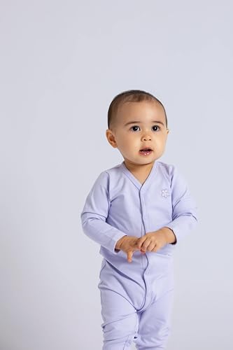 Image of monica + andy On the Go Baby One Piece, 100% Organic Baby Clothes for Girls & Boys, Sizes For Preemie, Newborn, & Infant
