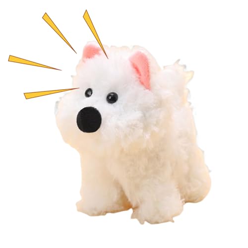 Generico Peluche animal – Decoración interactiva para mesa de casa, compañero animal interactivo – Para mujeres, niños, adolescentes, adultos, salón, dormitorio, escritorio estudio