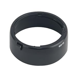 VIVIWI ES65B Gegenlichtblende für RF50mm 1,8