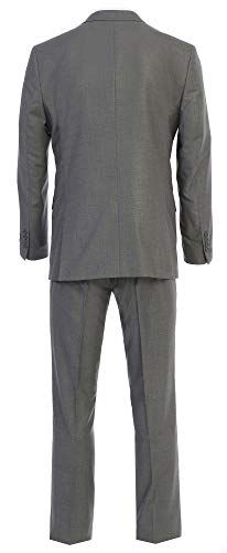 Men's Slim Fit Two Button Three Piece Suit - Many Colors2