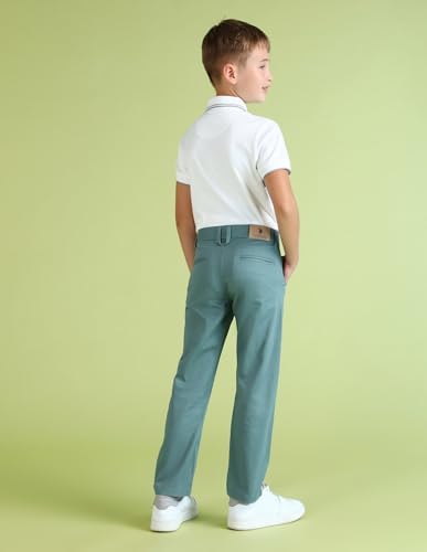 Image of U.S. Polo Assn. Kids Boy's Slim Casual Pants