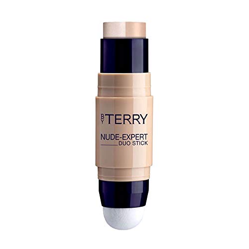 By Terry Nude-Expert Stick Foundation | Highlighter | Matte Complexion | Rosy Beige | 8.5g (0.3 Oz)