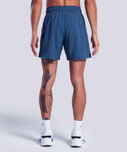 Image of CBlue Men's Outdoor Quick Dry Lightweight Sports Shorts with 2 Zipper Pockets, Breathable Hiking Running Gym Workout Athletic Shorts | CBblue Men's Quick Dry Sports Shorts with Zipper Pocket