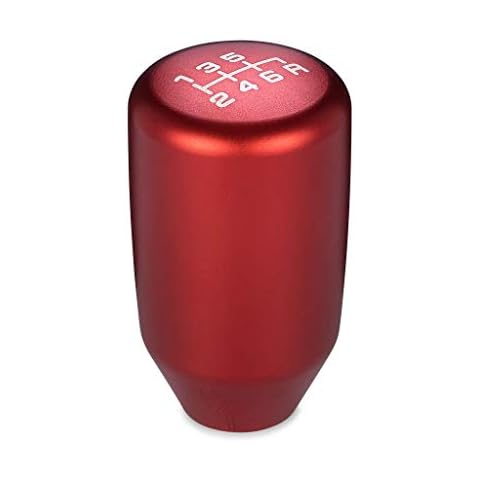 Acuity ESCO-T6 Shift Knob in Satin Red Anodized Finish (M10x1.5 Thread) Cover