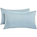 Amazon Basics - Deluxe-Kopfkissenbezüge aus Mikrofaser, 50 x 80 cm x 2, Blassblau