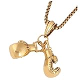 Bijoux pour femmes - un design unique à ce collier un , se avec tenues, pendentif breloque de boxe