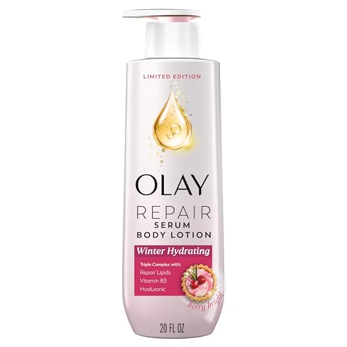Olay Winter Repair Serum Body Wash for Women, 24HR Long Lasting Rich Hydration, Triple Complex for...