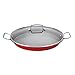 Cuisinart ASP-38CR nieprzywierająca patelnia paella, 38 cm, czerwona