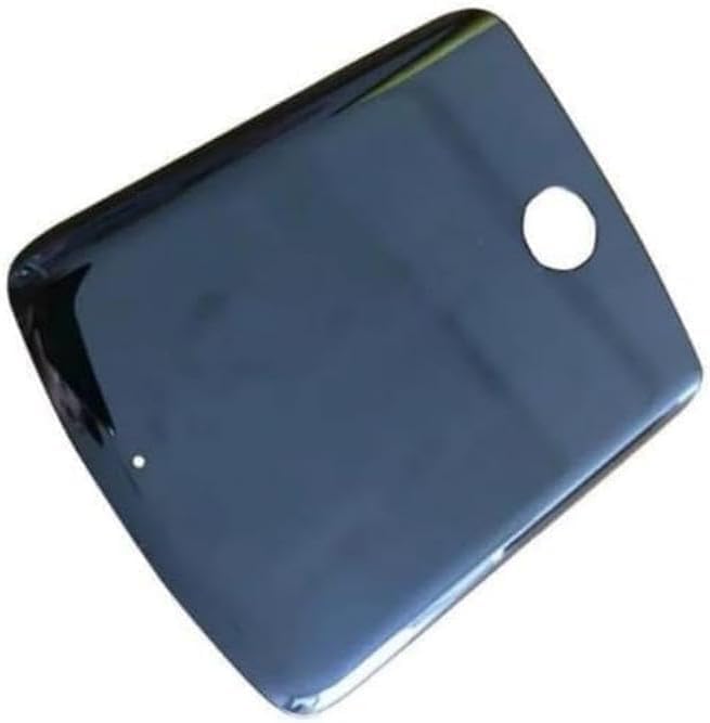 SHOWGOOD Back Glass Rear Door for Motorola Moto Razr 2 Razr2 2nd Gen 2020 5G XT2071 Battery Cover Panel Housing Repair Replacement (Black)