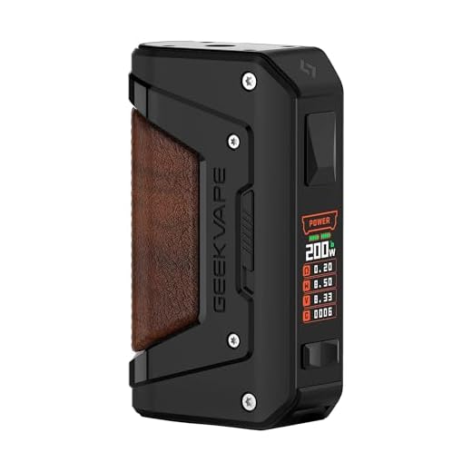 TVDC Geekvape Aegis Classic Legend 2 Mod, External Dual 21700 Battery, 200W Power Output, Battery Not Included, 1.08-inch Full screen, 2ml Cartridge No Nicotine, (Black)
