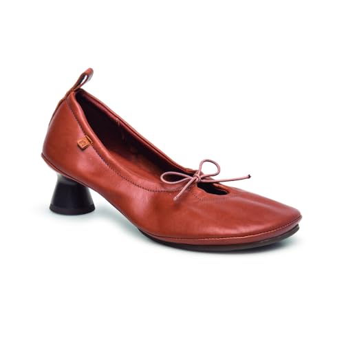 Sandales El Naturalista N695 Alma plateforme femme en cuir à talon compensé