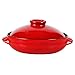 Toyvian Zapiekanka Patelni Pan Ceramiczny Garnek Zupy Rocznika Codziennie Pan Ramen Korean Food Makaron Pot Non Kij Kuchnia Patelni Wok Stockpot Pekin Kuchenne Gadżety Czerwone 27. 5X12cm
