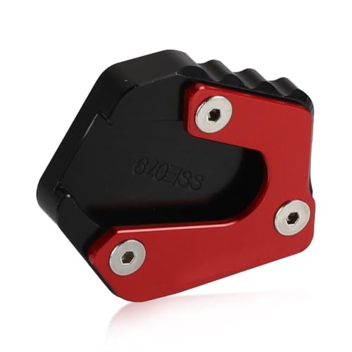 TICSER Cavalletto Laterale per Moto per Yam&Aha per YZF R15 R15 V3 2017 2018 2019 2020 Moto Cavalletto Laterale Ingranditore Estensione Cavalletto Pad CNC in Alluminio(G)