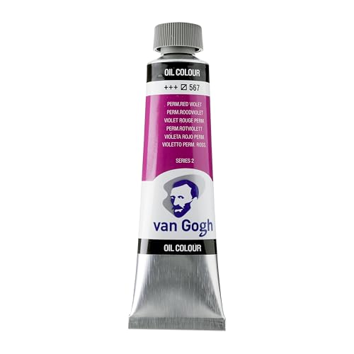 Van Gogh Oil Color Paint, 40ml Tube, Permanent Red Violet 567