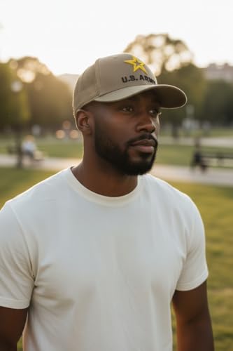 Image of US Army Veteran Hat for Men - Officially Licensed Military Baseball Cap, for Veterans