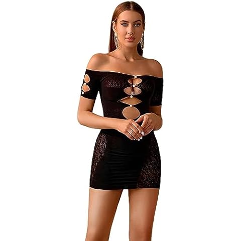 Robe moulante Bommi Fairy en dentelle Cover