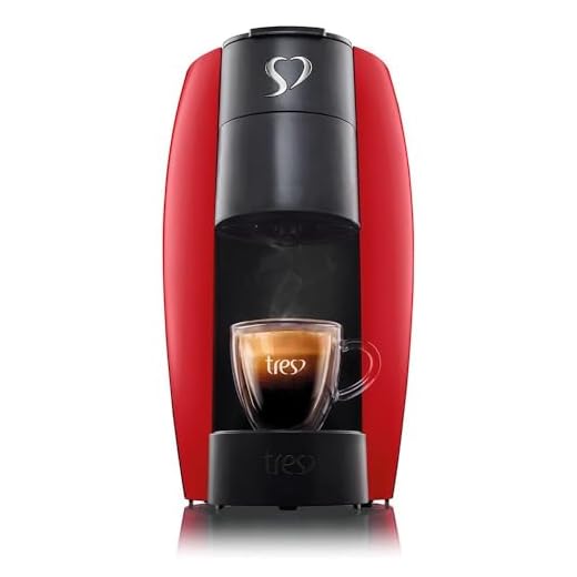 Cafeteira Espresso LOV Vermelha Automática 127V - TRES 3 Corações