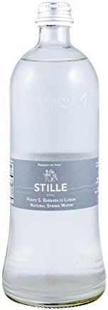 Lurisia Alu Stille Non Sparkling Premium Fine Dining Italian Table Water, 25.5-oz (750 ml) Case Of 12 Glass Bottles With Aluminum Caps