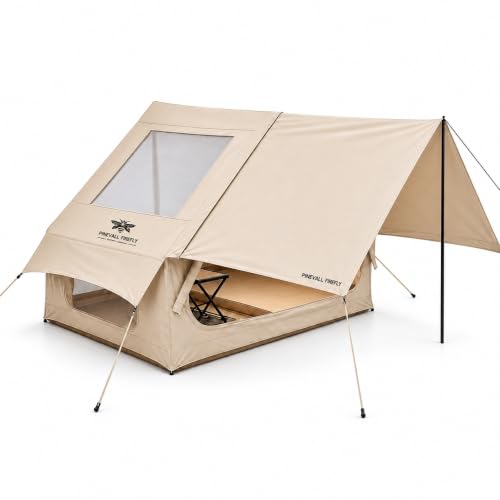 Carpa Inflable para Camping PINEVALL FIREFLY para 4 Personas Color Khaki miniatura 1