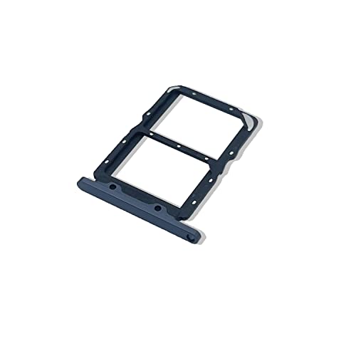 Eonpam Original DUAL SIM Card Slot Tray Holder Replacement for (Honor 20/Huawei Nova 5T) Incl SIM Pin (Black) - Image 2