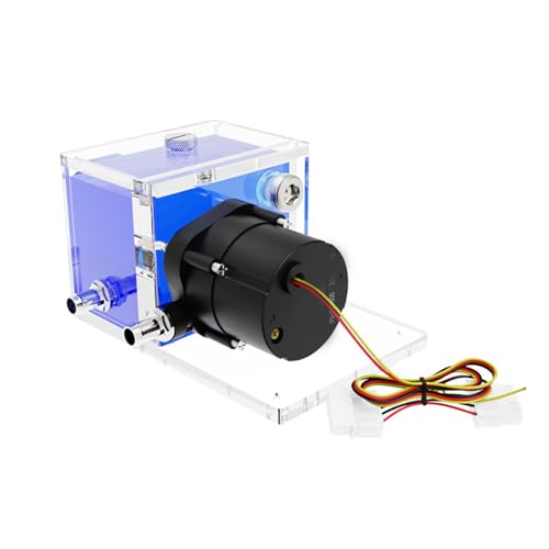 Refroidissement par eau pompage 12V acrylique pour réservoir de circulation PC