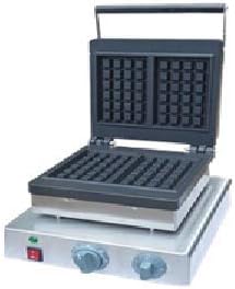 2-Slice Commercial Use 110v 220v Electric Nonstick Square Belgian Waffle Maker Iron Machine Baker